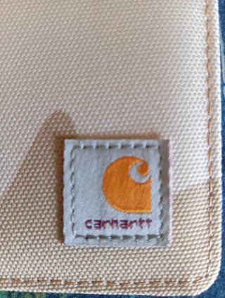 Cartera Carhartt Beige Camuflaje