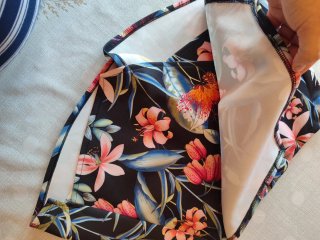 Falda pantalón estampada floral