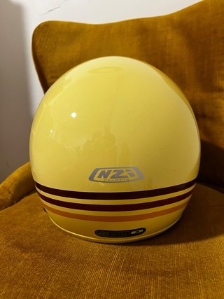Casco NZI Vintage beige Nuevo