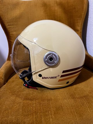 Casco NZI Vintage beige Nuevo