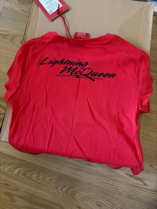 Camiseta Pull&Bear Rayo McQueen Talla M