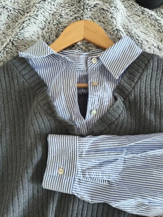 Camisa rayas talla L