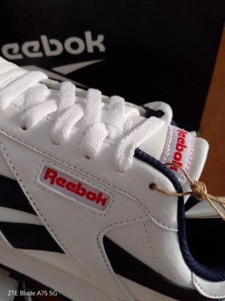 Zapatos Reebok Niños Blancos y Azules