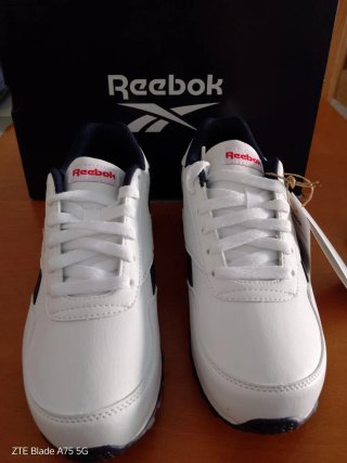 Zapatos Reebok Niños Blancos y Azules
