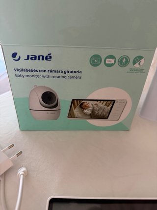 Vigilabebés Jané con cámara giratoria 720p