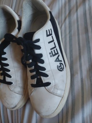 Scarpe Gaëlle bianche e nere