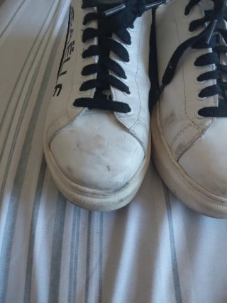 Scarpe Gaëlle bianche e nere