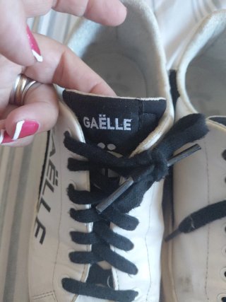 Scarpe Gaëlle bianche e nere