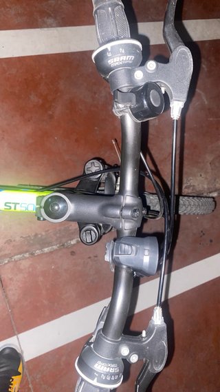Bicicleta Rockrider ST500 20' Verde