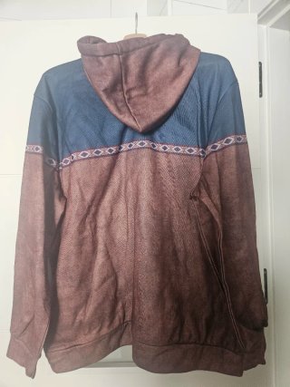 Chaqueta XL Azul y Marrón