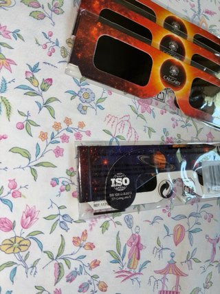 Gafas para eclipse solar