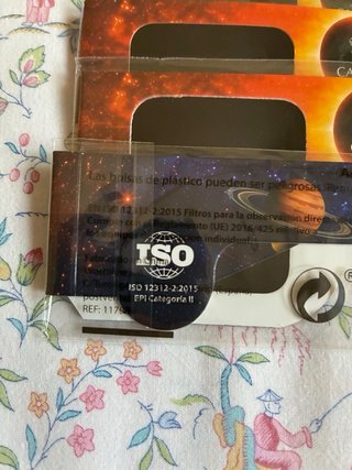 Gafas para eclipse solar