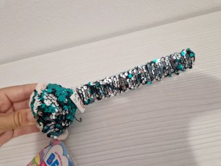 Bracciale peluche Sbabam paillettes reversibili