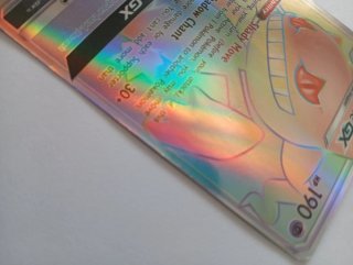 Carta Pokémon Banette GX 174/168 Rainbow Rare
