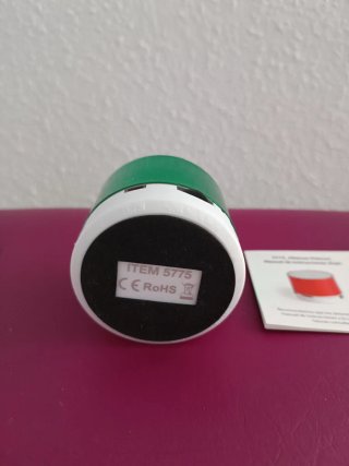 Altavoz Bluetooth Verde y Blanco