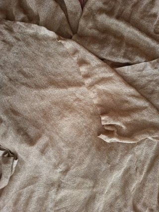 Conjunto Zara punto fino dorado Pantalón M Casaca