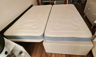 Cama Nido con 2 Colchonetas Blue