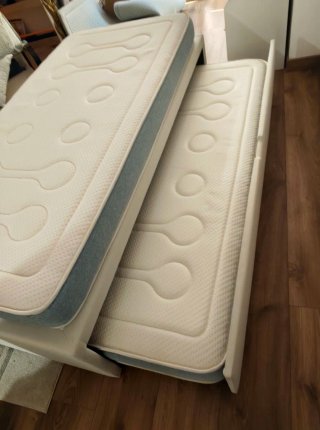 Cama Nido con 2 Colchonetas Blue