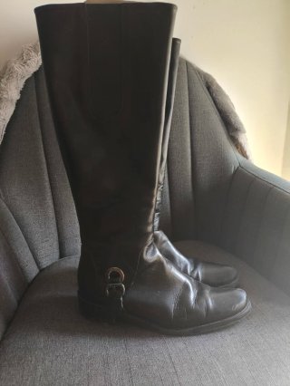 Botas altas de mujer negras