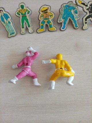 Lote 7 Pines Power Rangers Vintage