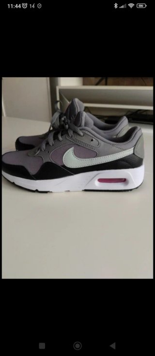 Deportivas Nike Niña Gris y Rosa