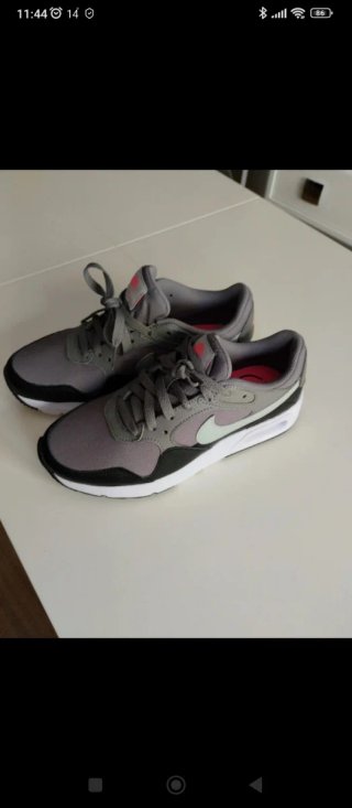 Deportivas Nike Niña Gris y Rosa