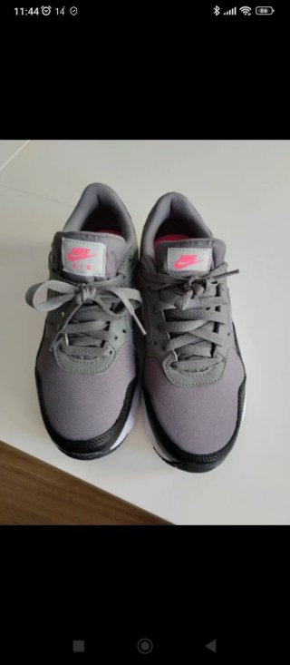 Deportivas Nike Niña Gris y Rosa