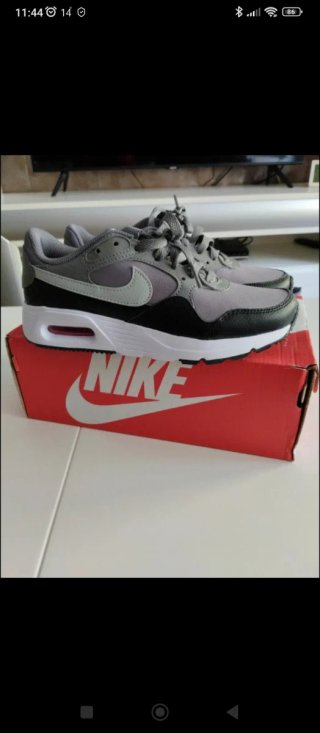Deportivas Nike Niña Gris y Rosa