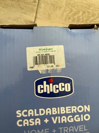 Calentador de biberones Chicco