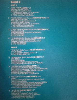 Eurodance 3 2xLP Vinilo Dance Electro