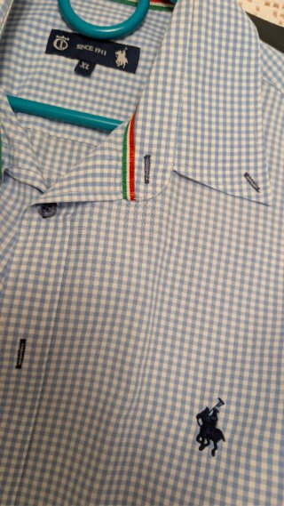 Camisa cuadros Polo club Talla XL