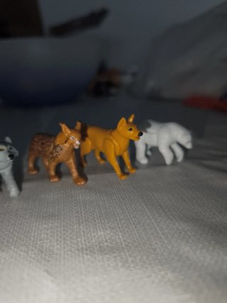 Figuras Kinder Animales Salvajes Articuladas