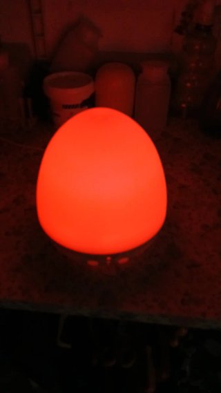 Elegante lampada diffusore per oli essenziali
