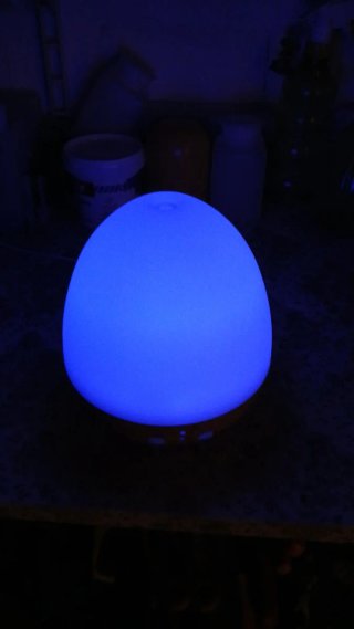 Elegante lampada diffusore per oli essenziali