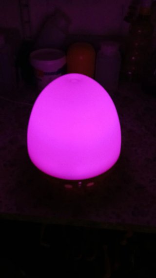 Elegante lampada diffusore per oli essenziali