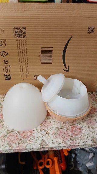 Elegante lampada diffusore per oli essenziali