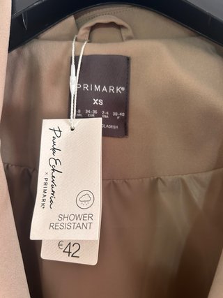 Gabardina Beige oversize
