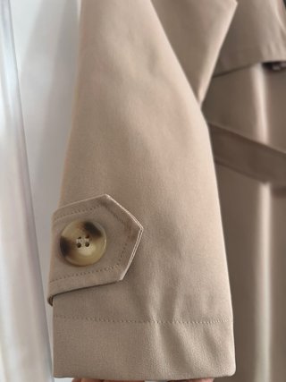 Gabardina Beige oversize