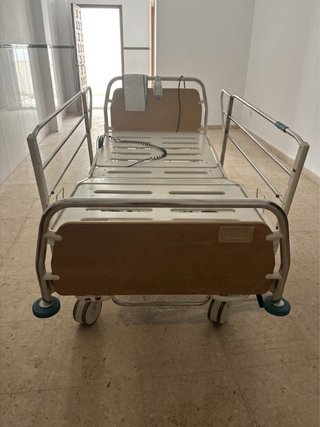 Cama articulada hospitalaria + sujeción