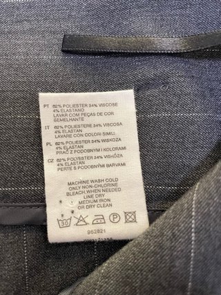 Traje Sastre Gris H&M T.42-44
