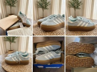 Adidas Gazelle Bold W Verde/Marrón