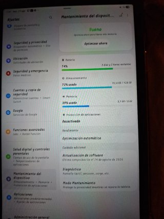 Samsung Galaxy Tab A9+ Negra