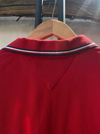 Polo Tommy Hilfiger Rojo Talla M