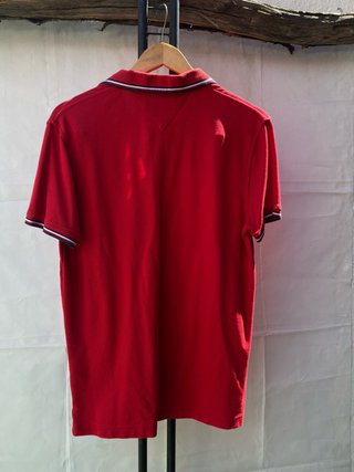 Polo Tommy Hilfiger Rojo Talla M
