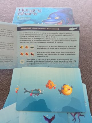 Juego de cartas Hungry Shark