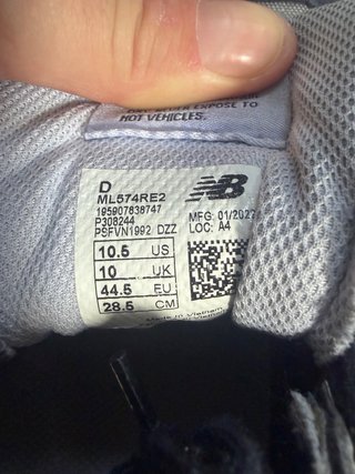 Zapatillas New Balance 574 Talla 44.5