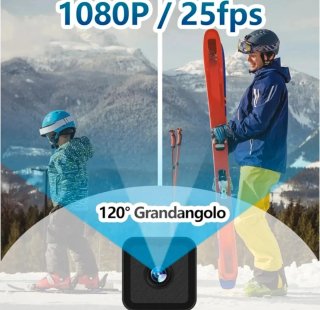 Action Cam WiFi 1080P HD 120° Moto bici Nuova