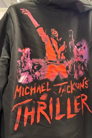 Sudadera Michael Jackson Thriller Negra