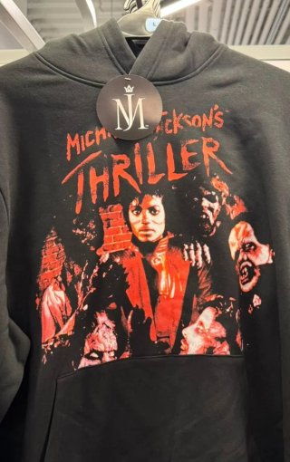 Sudadera Michael Jackson Thriller Negra