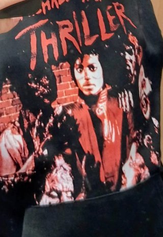 Sudadera Michael Jackson Thriller Negra